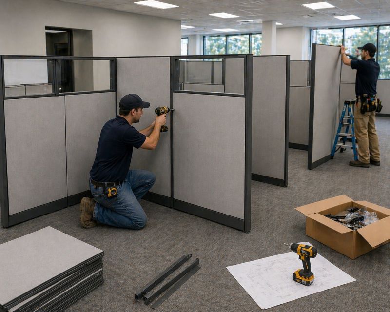 Office Workstation Assembly in Alpharetta, GA
