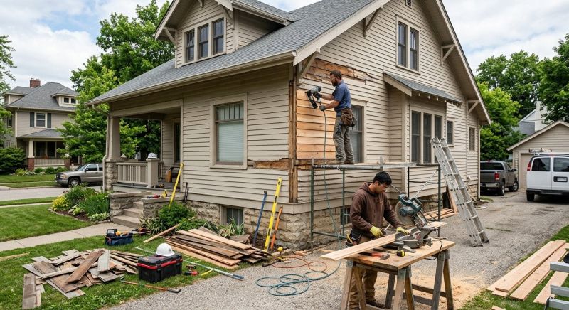 Exterior Renovation in Katy, TX