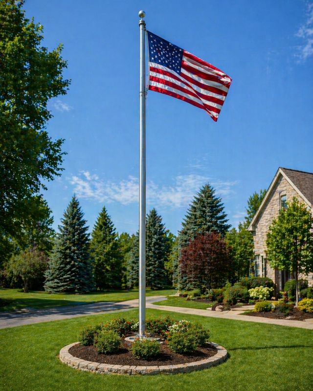 Flagpole Installation in Alpharetta, GA