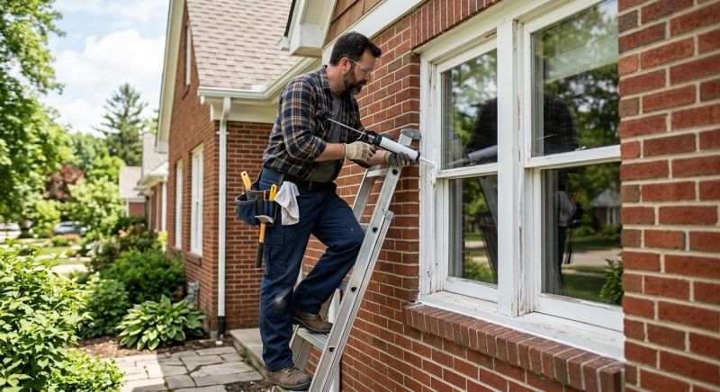 Window Caulking Service in Conroe, TX